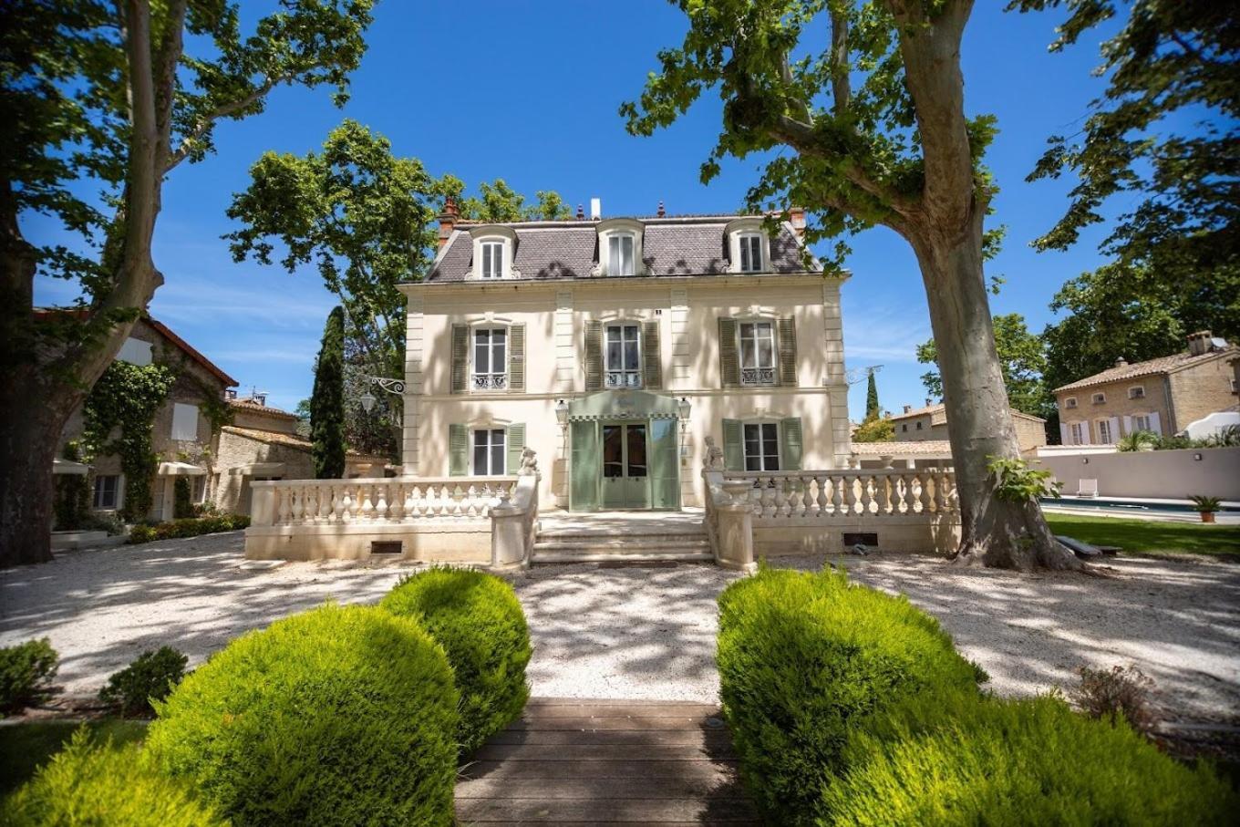 Les Frenes En Provence-Chateau Zen Авиньон Экстерьер фото